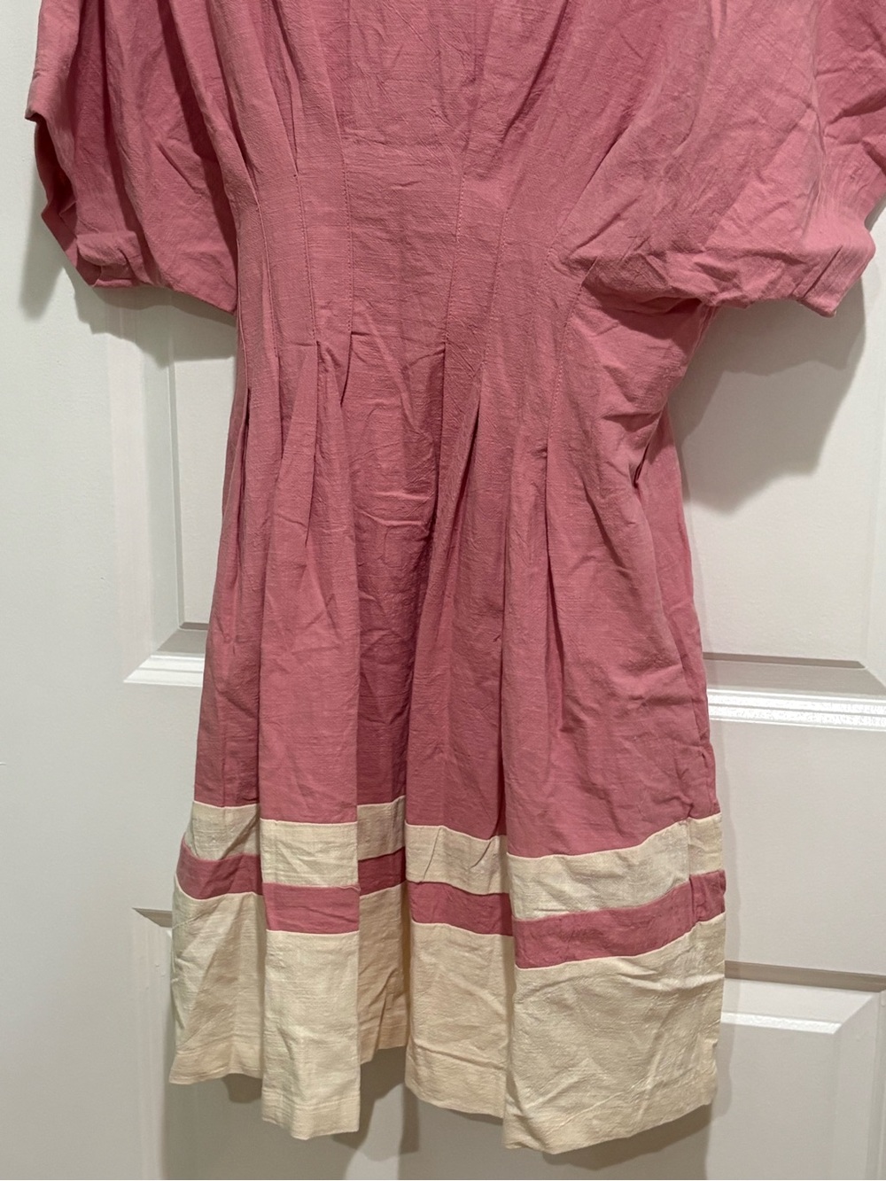 Daphne Pink Collared Dress - Picture 9 of 10